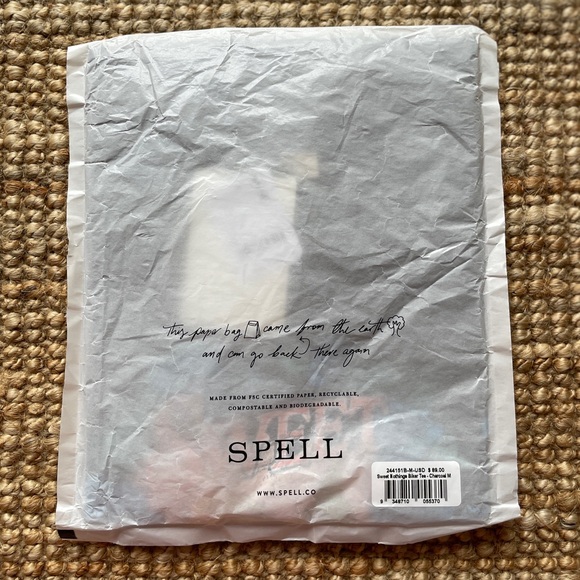 NEW Free People Spell Sweet Nothing Biker Tee - Picture 8 of 15